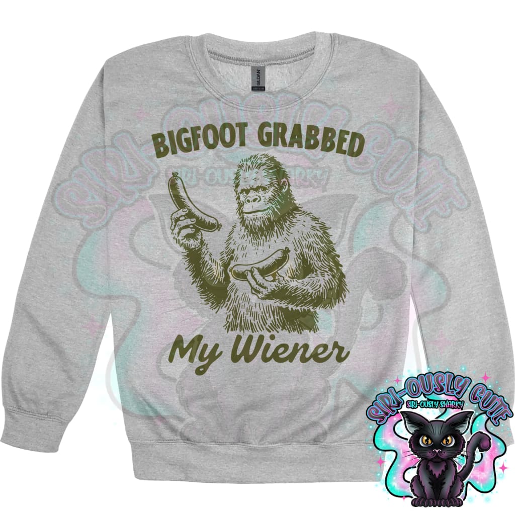Bigfoot Grabbed My Wiener Clothing