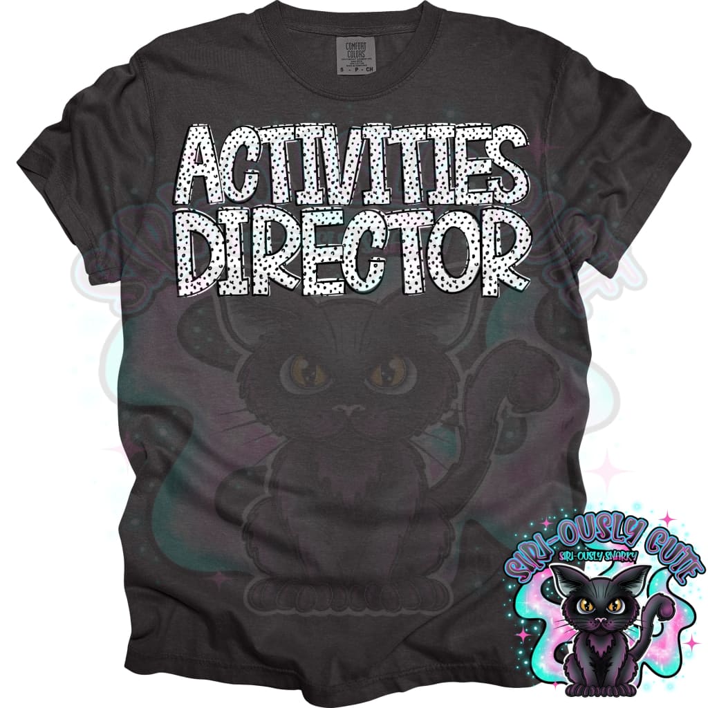 Black Dottie Loo Activities Director Clothing