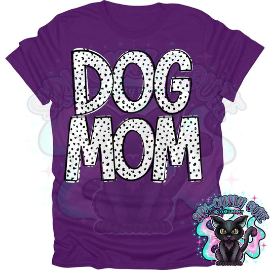 Black Dottie Loo Dog Mom Clothing