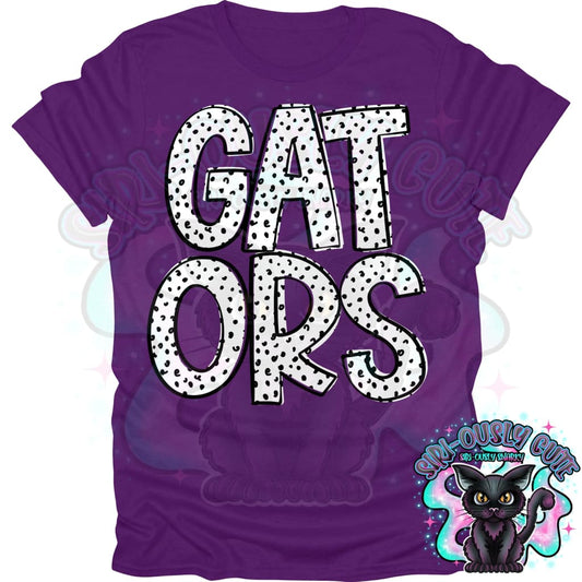 Black Dottie Loo Gators Mascot