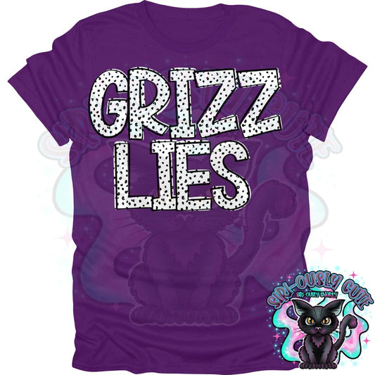 Black Dottie Loo Grizzlies Mascot