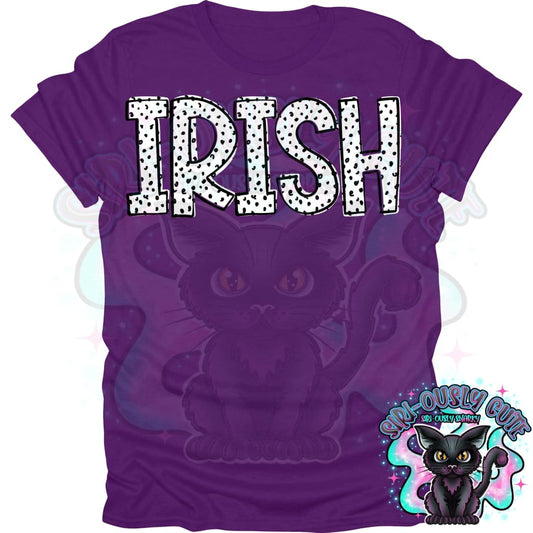 Black Dottie Loo Irish Mascot