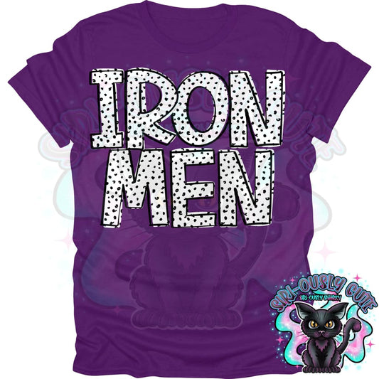 Black Dottie Loo IRON MEN Mascot