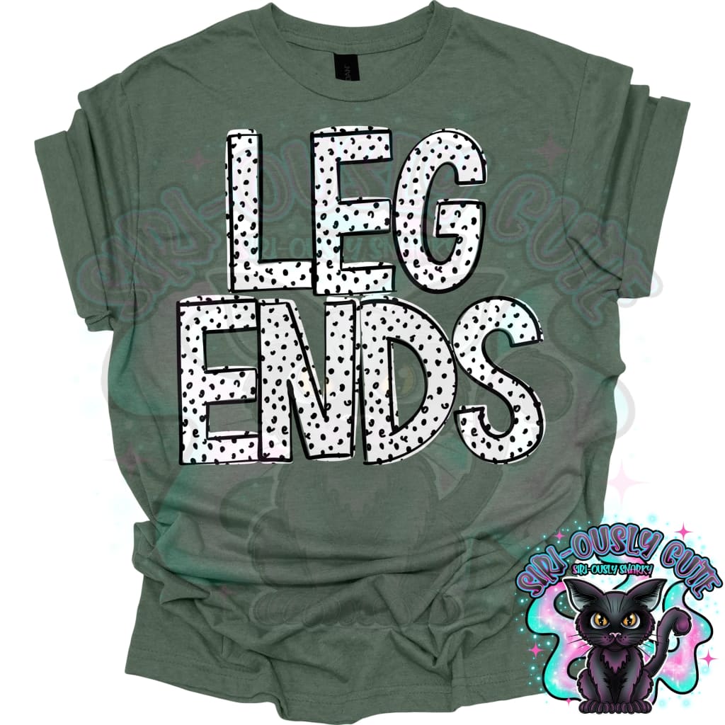 Black Dottie Loo Legends Mascot