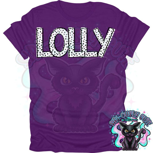 Black Dottie Loo Lolly Clothing