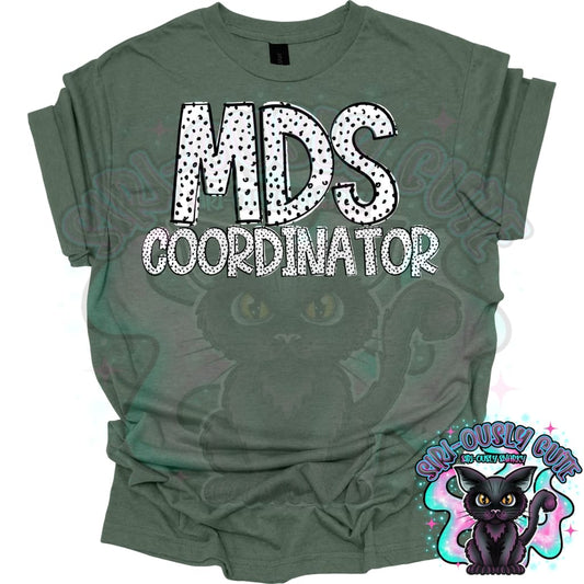 Black Dottie Loo MDS Coordinator Clothing