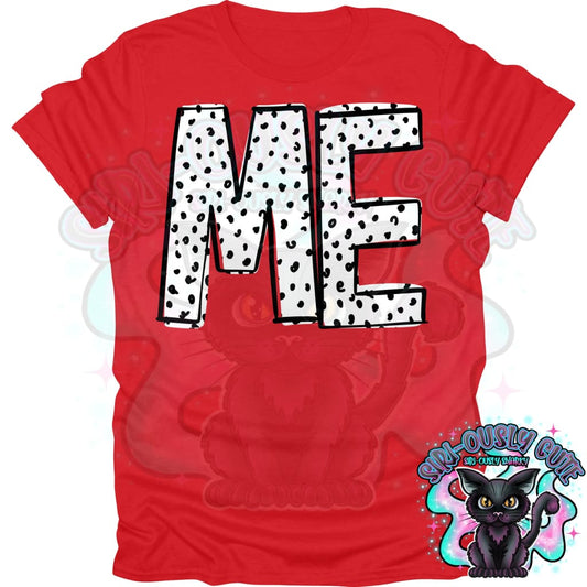 Black Dottie Loo ME Mascot