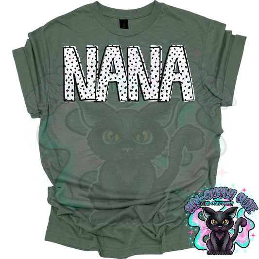 Black Dottie Loo NANA Clothing