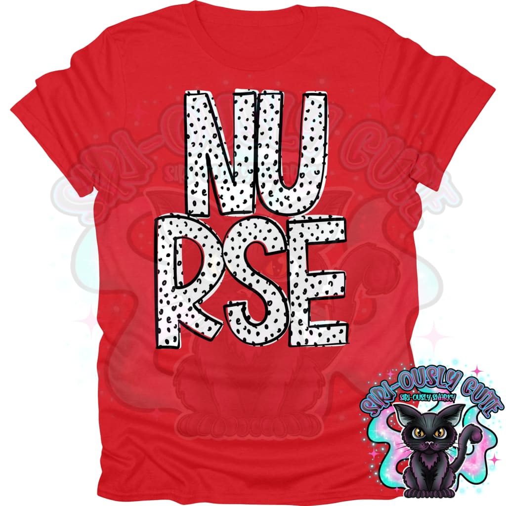 Black Dottie Loo Nurse Clothing