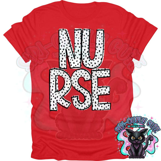 Black Dottie Loo Nurse Clothing