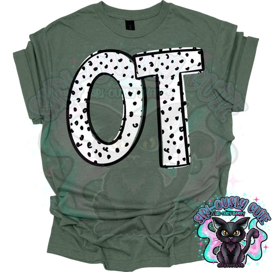 Black Dottie Loo OT Clothing