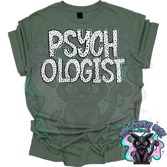 Black Dottie Loo Psychologist Clothing