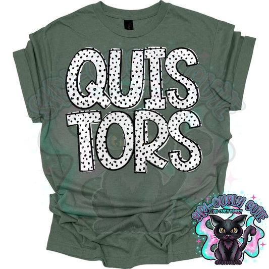 Black Dottie Loo Quistors Mascot