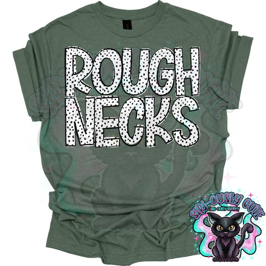 Black Dottie Loo Roughnecks Mascot