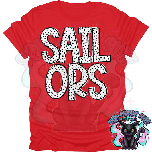 Black Dottie Loo Sailors Mascot