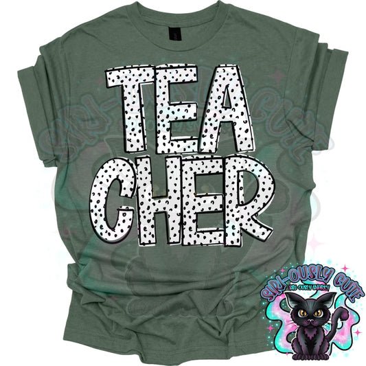 Black Dottie Loo Teacher Clothing