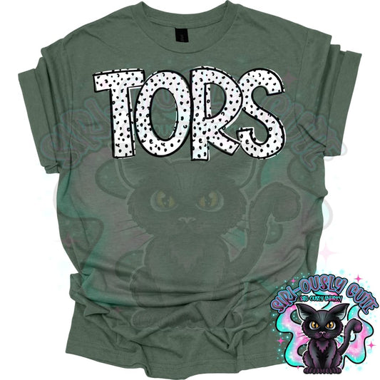 Black Dottie Loo Tors Mascot