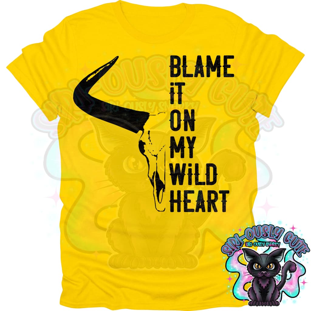 Blame It On My Wild Heart Clothing