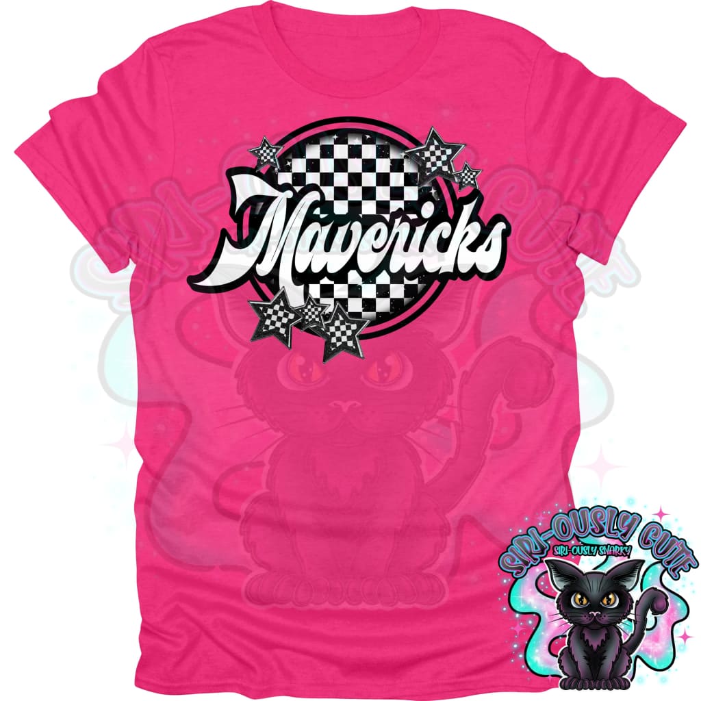 Checker Mavericks Mascot