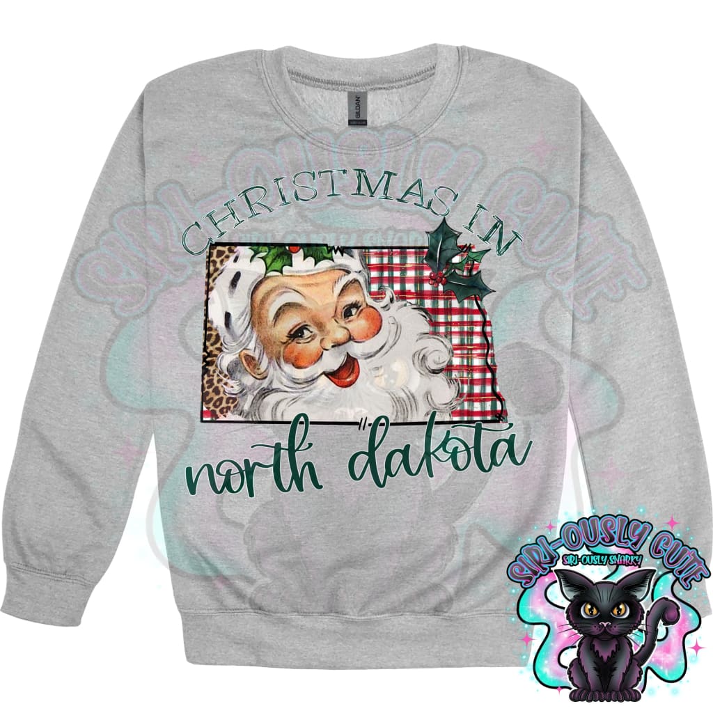 Christmas in State Name Santa State