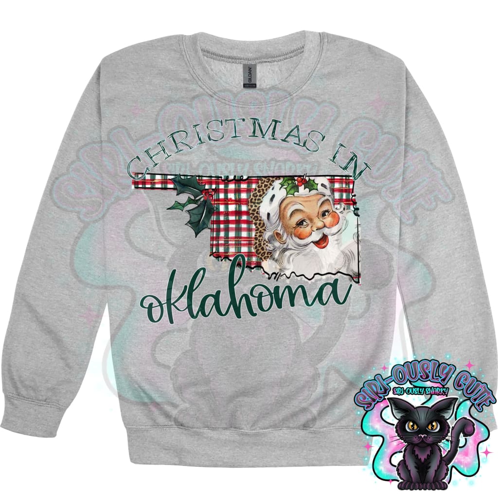 Christmas in State Name Santa State