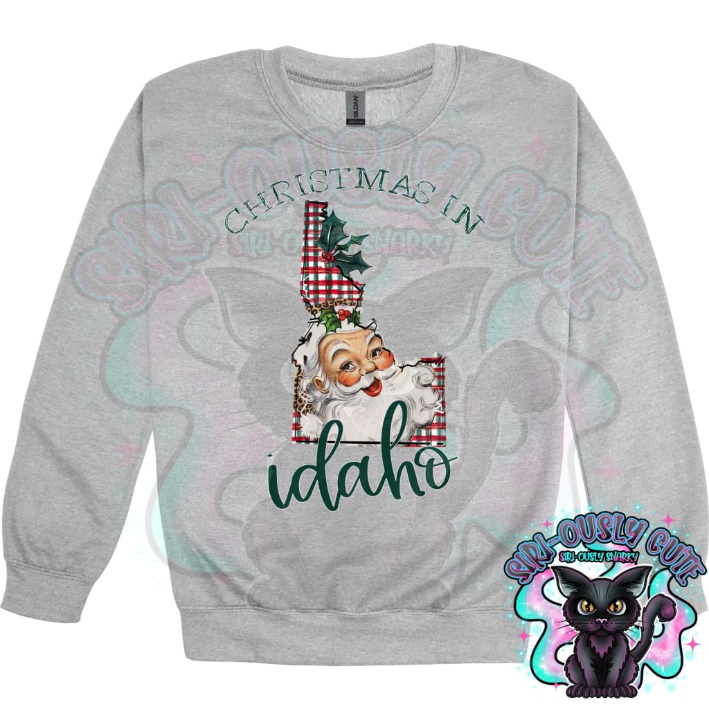 Christmas in State Name Santa State