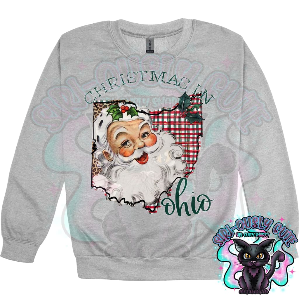 Christmas in State Name Santa State