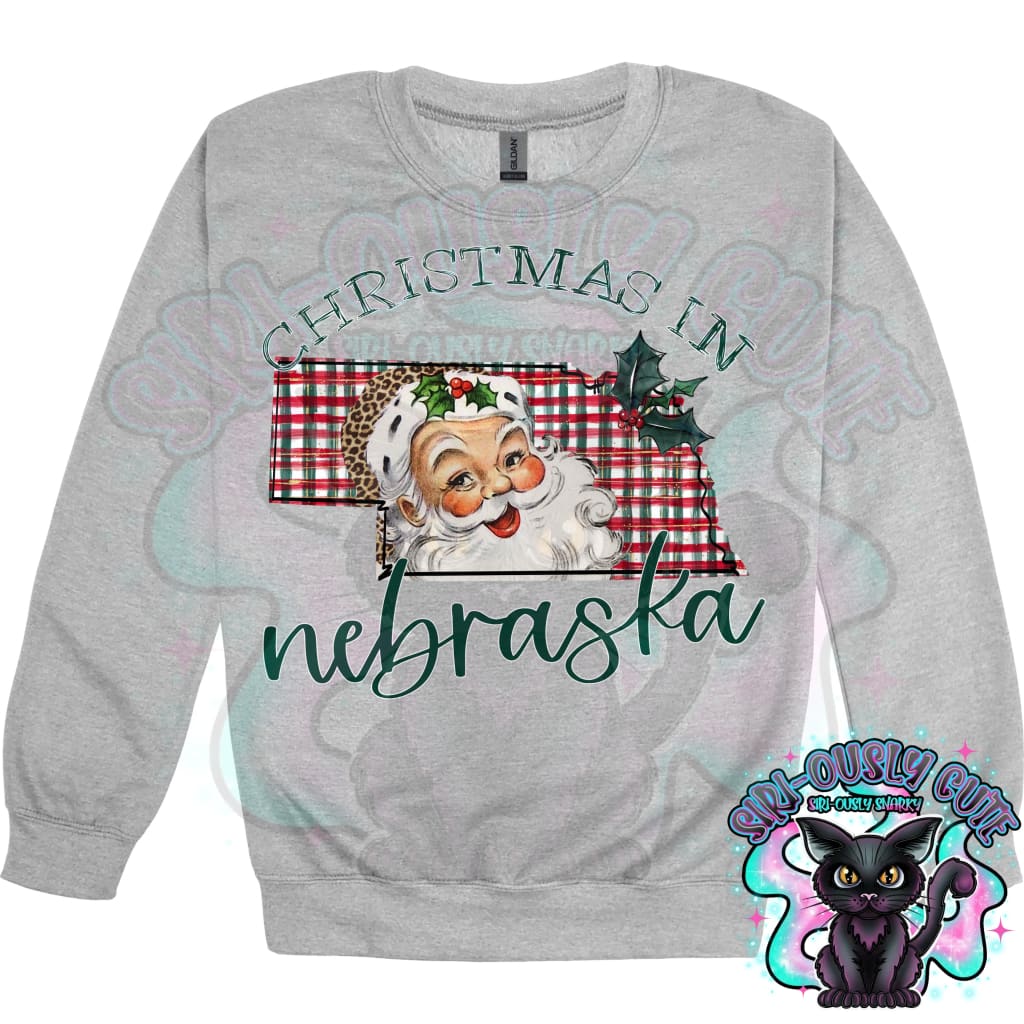Christmas in State Name Santa State