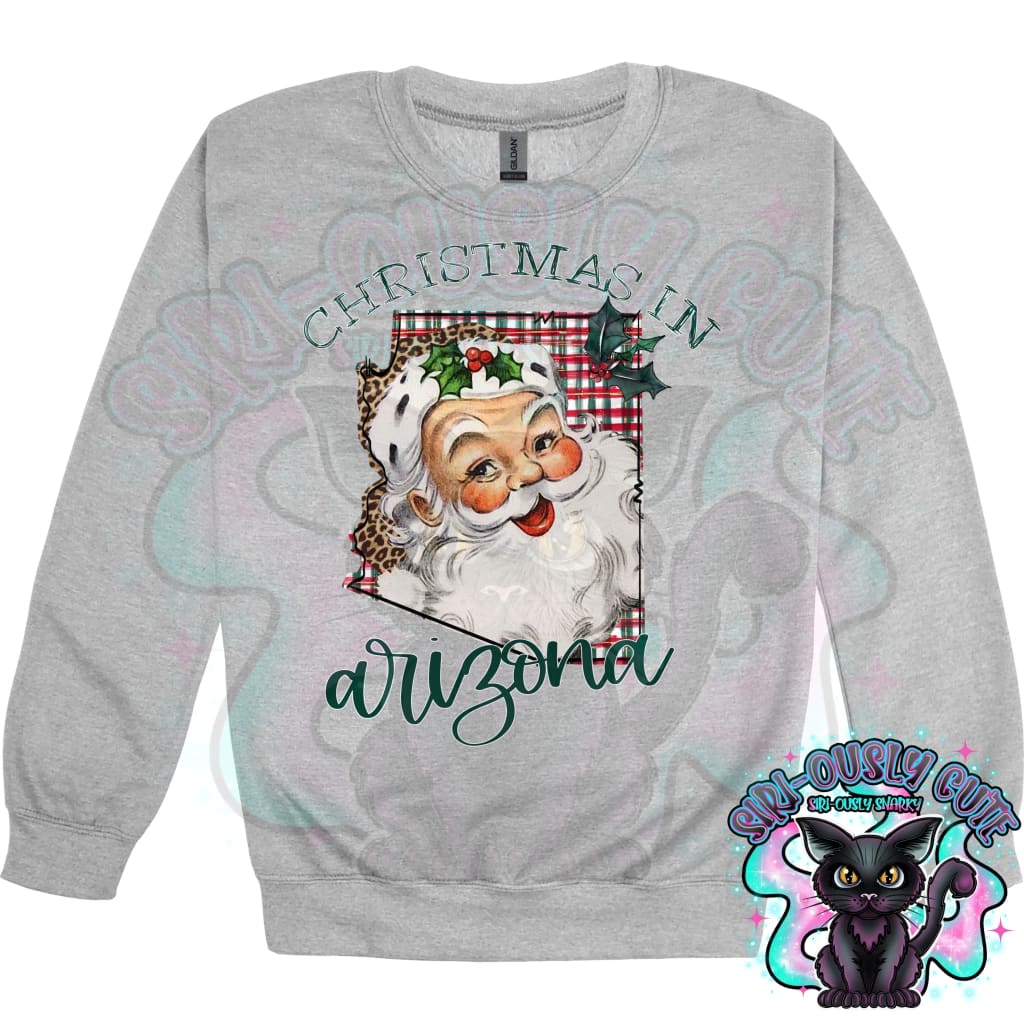 Christmas in State Name Santa State