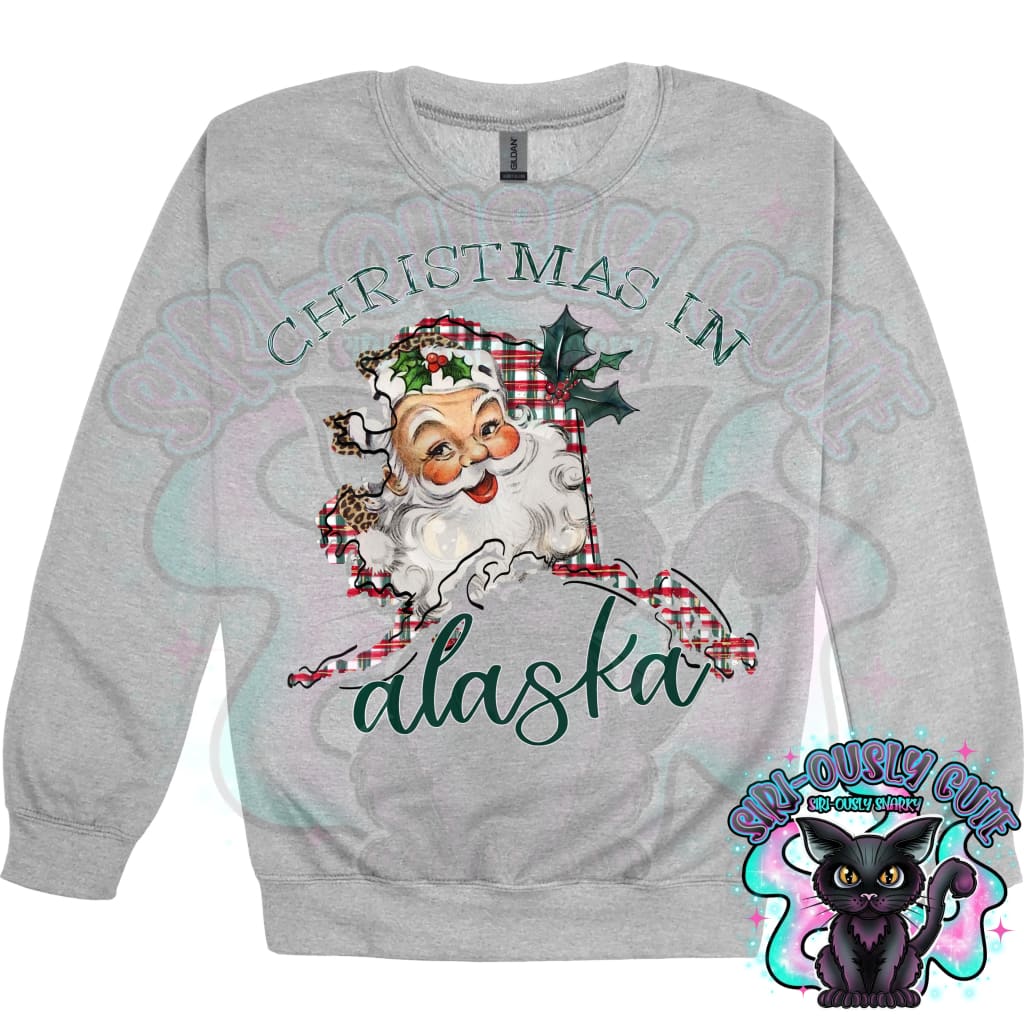 Christmas in State Name Santa State