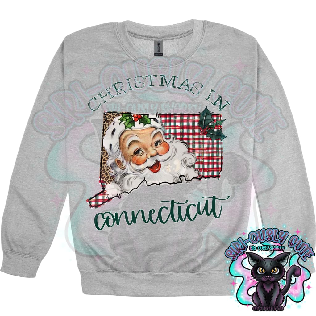Christmas in State Name Santa State