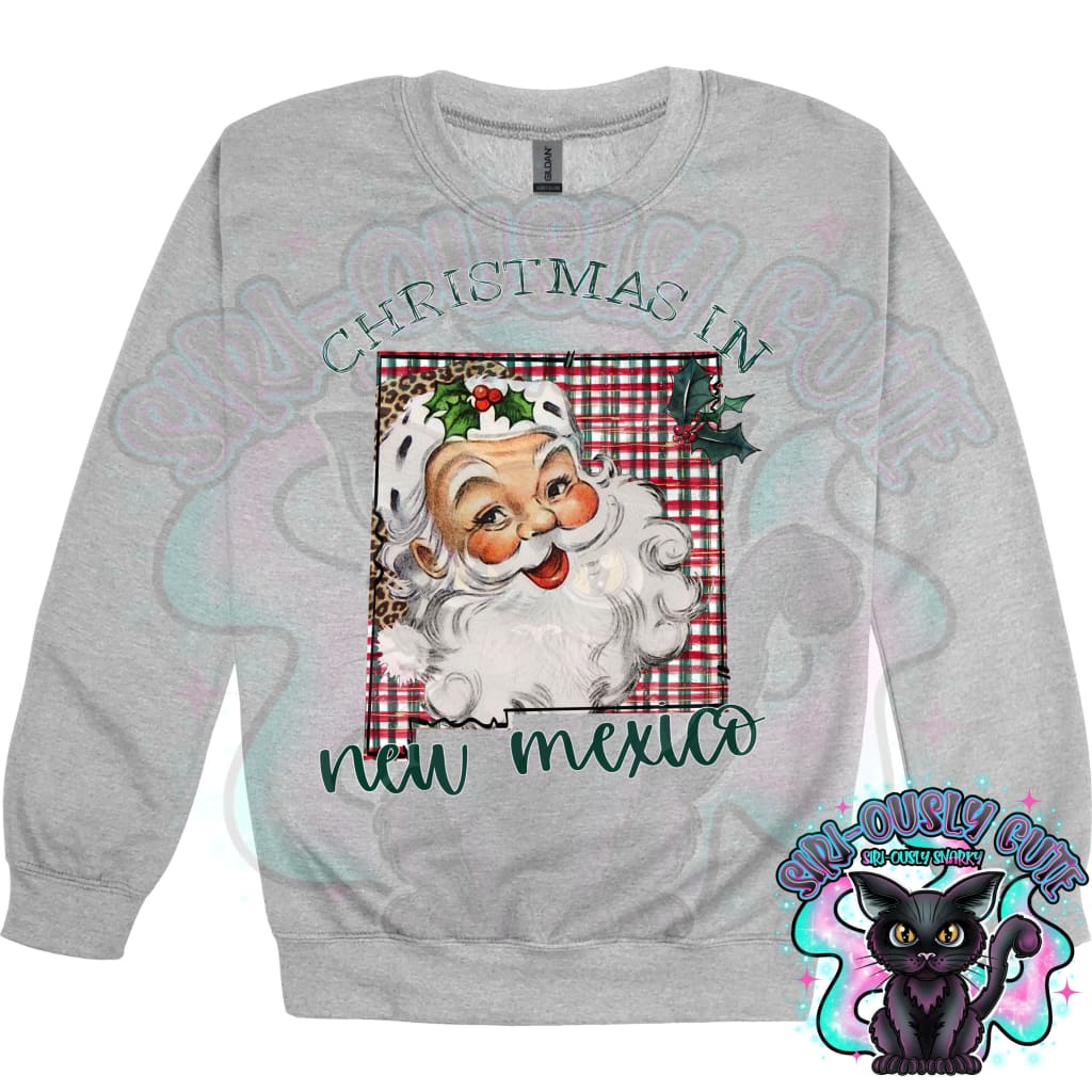 Christmas in State Name Santa State