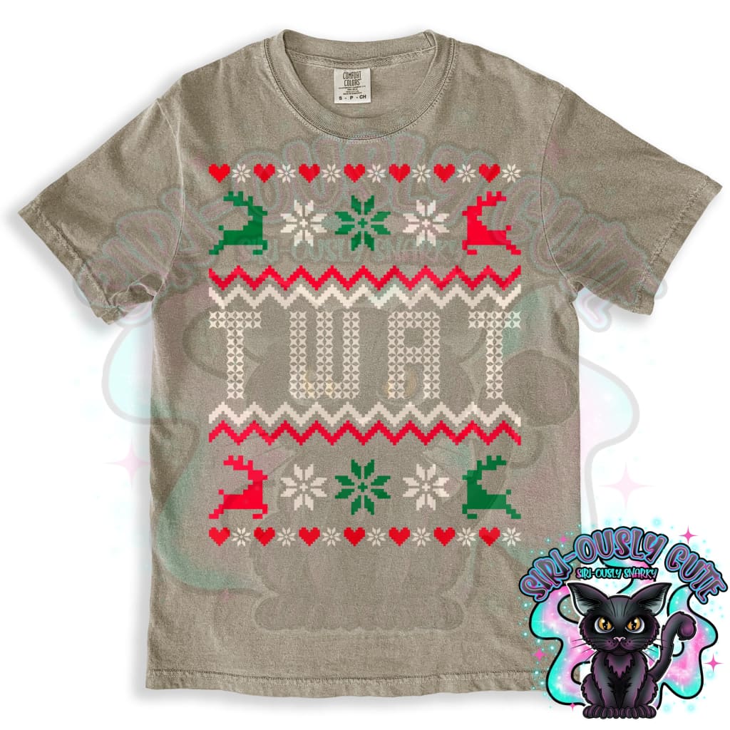 Christmas Sweater Twat Clothing