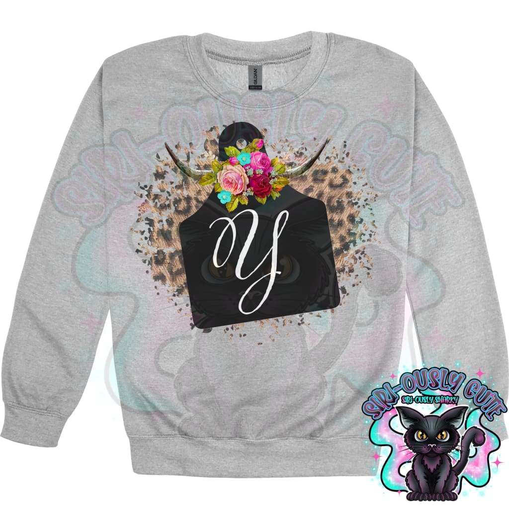 Cow Tag Monogram Monogram