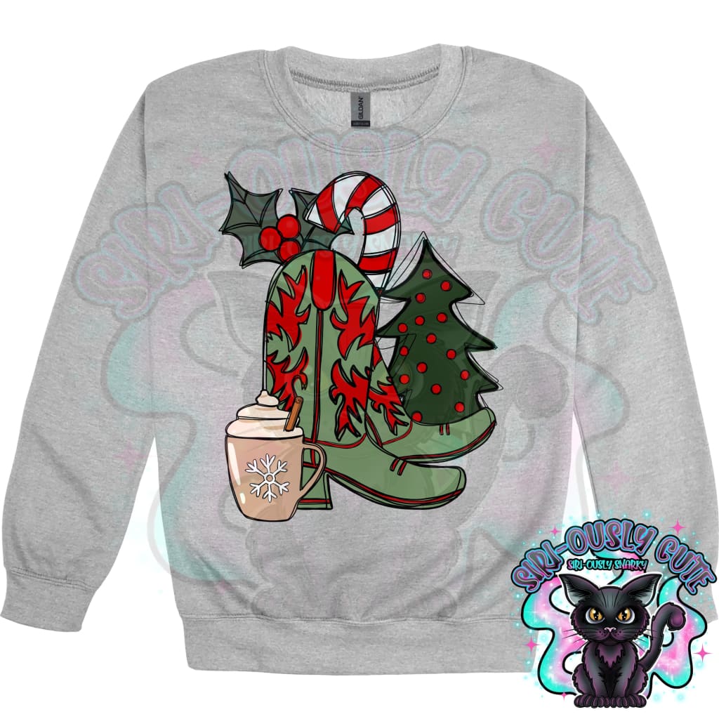 Cowboy boot christmas Clothing