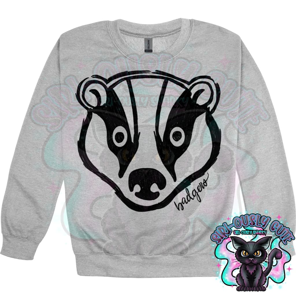 Doodle Mascots Badgers Mascot