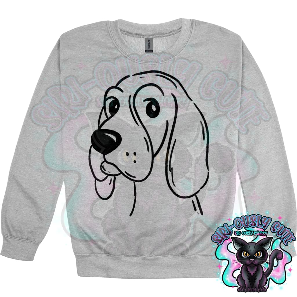 Doodle Mascots Coonhound Mascot