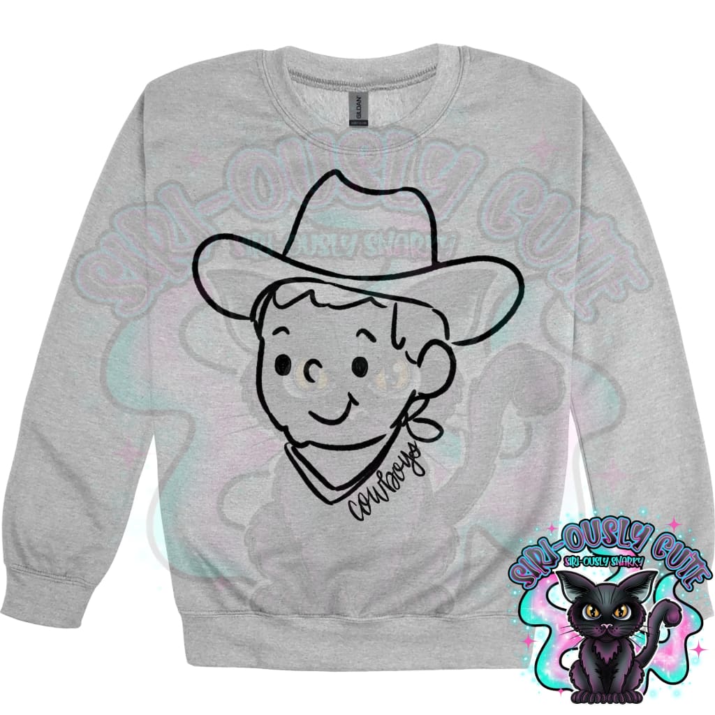 Doodle Mascots Cowboys Mascot