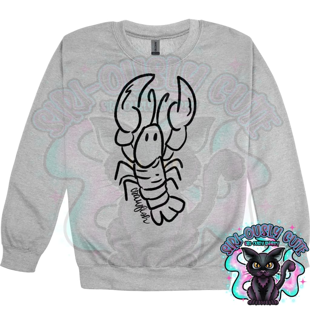 Doodle Mascots Crawfish Mascot