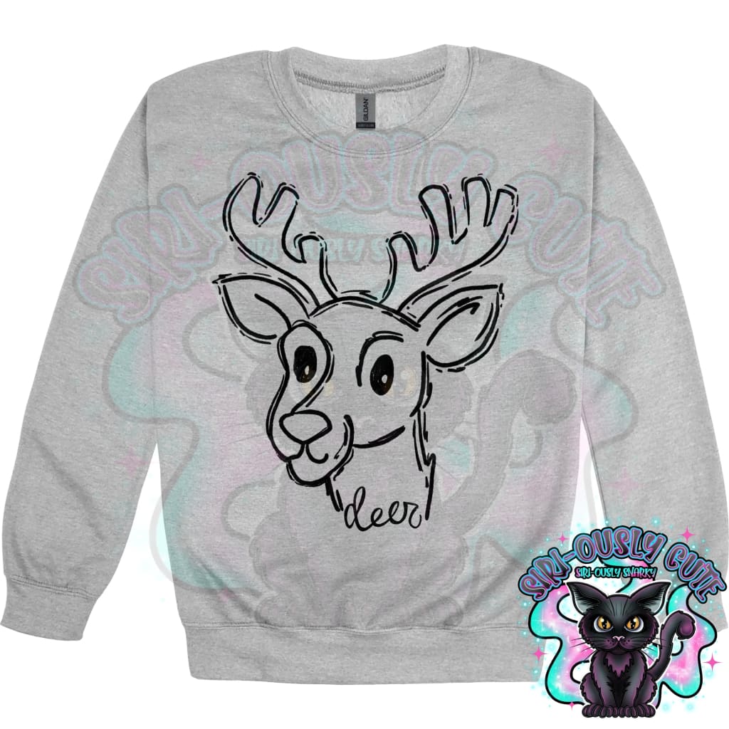 Doodle Mascots Deer Mascot