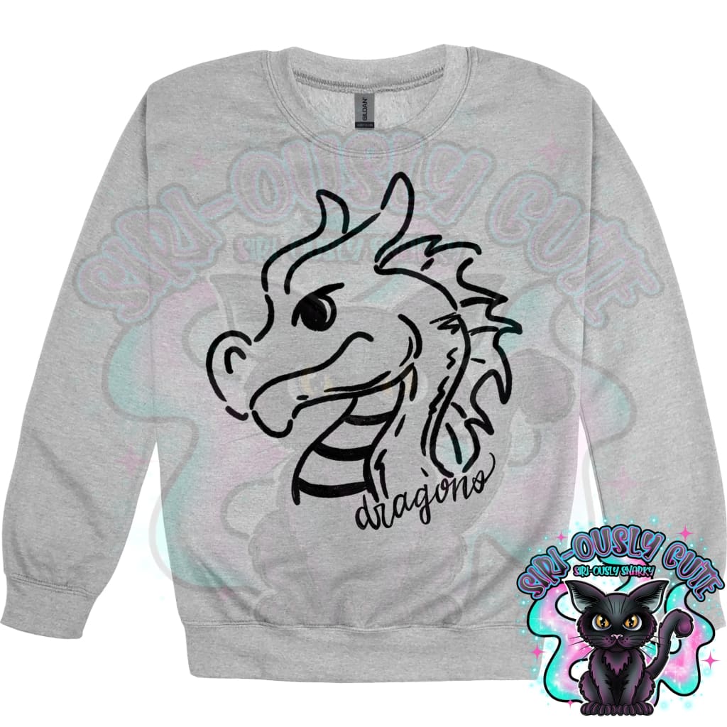 Doodle Mascots Dragons Mascot