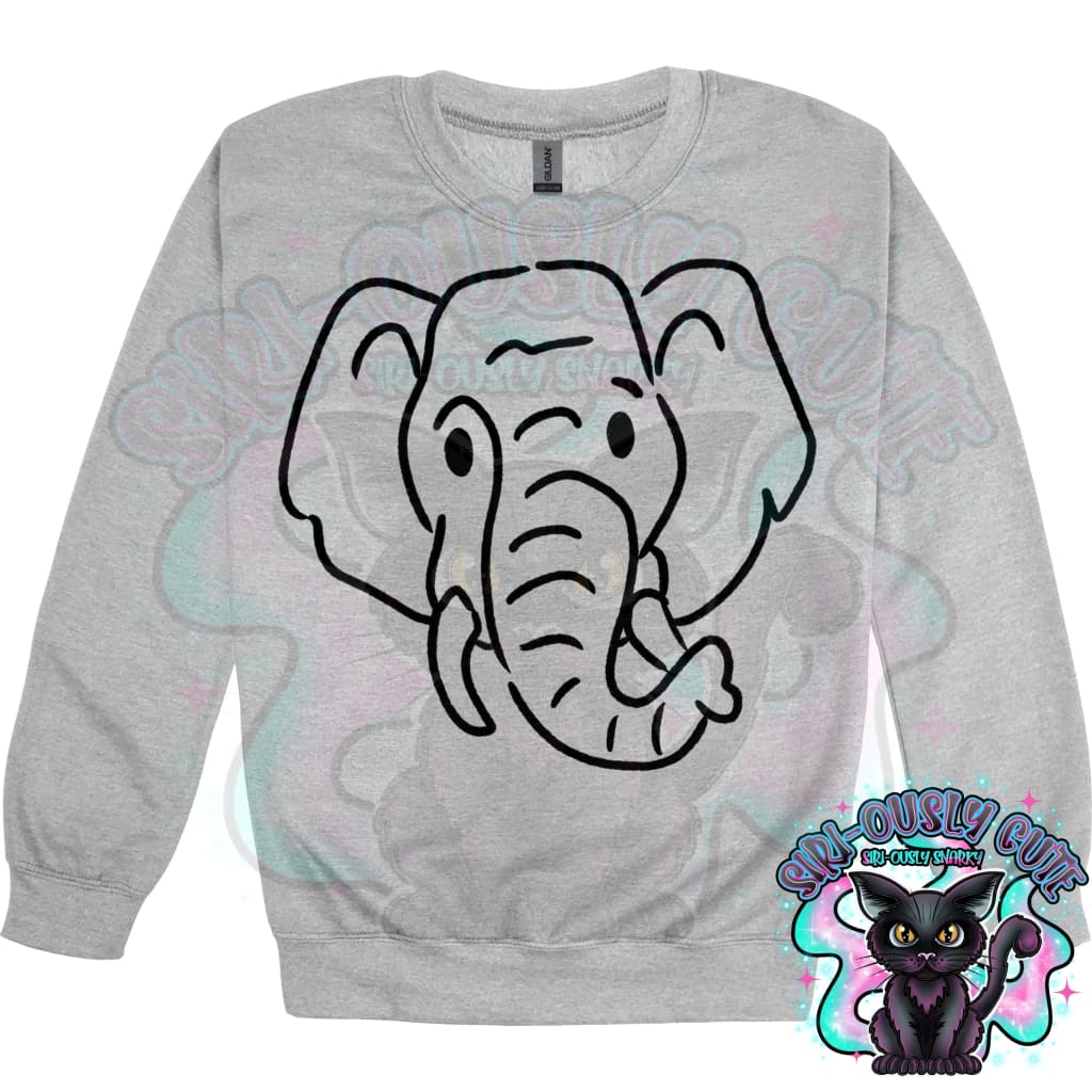 Doodle Mascots Elephants Mascot
