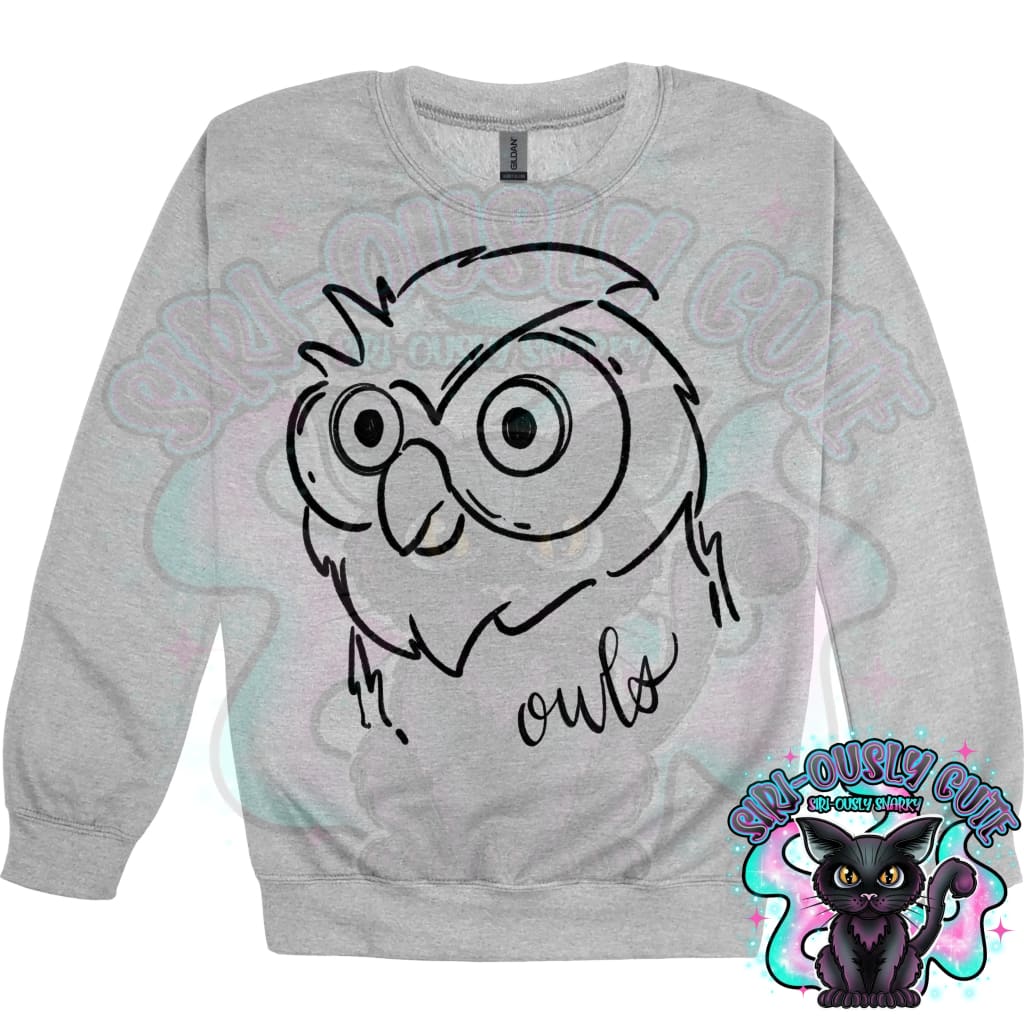 Doodle Mascots Owls Mascot