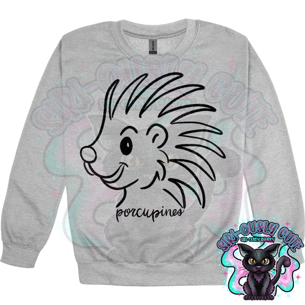 Doodle Mascots Porcupines Mascot