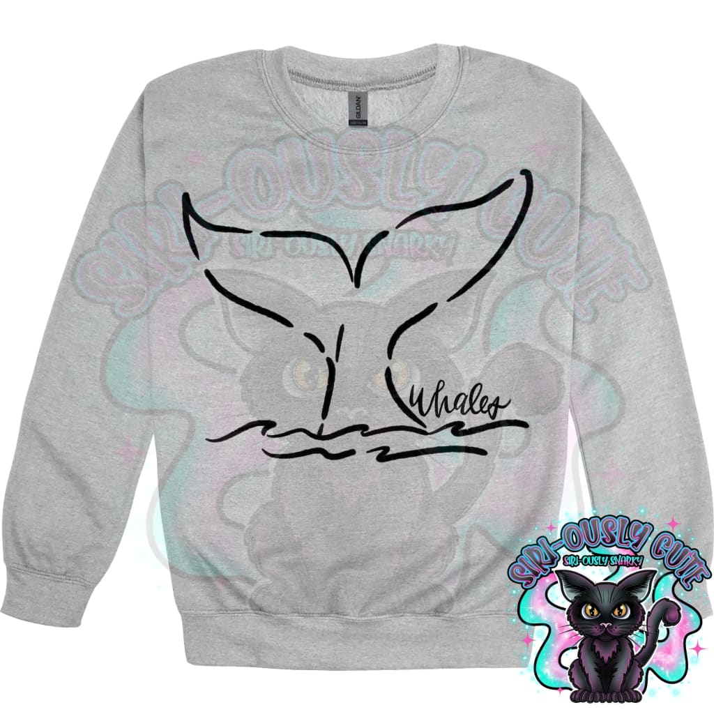 Doodle Mascots Whales Mascot