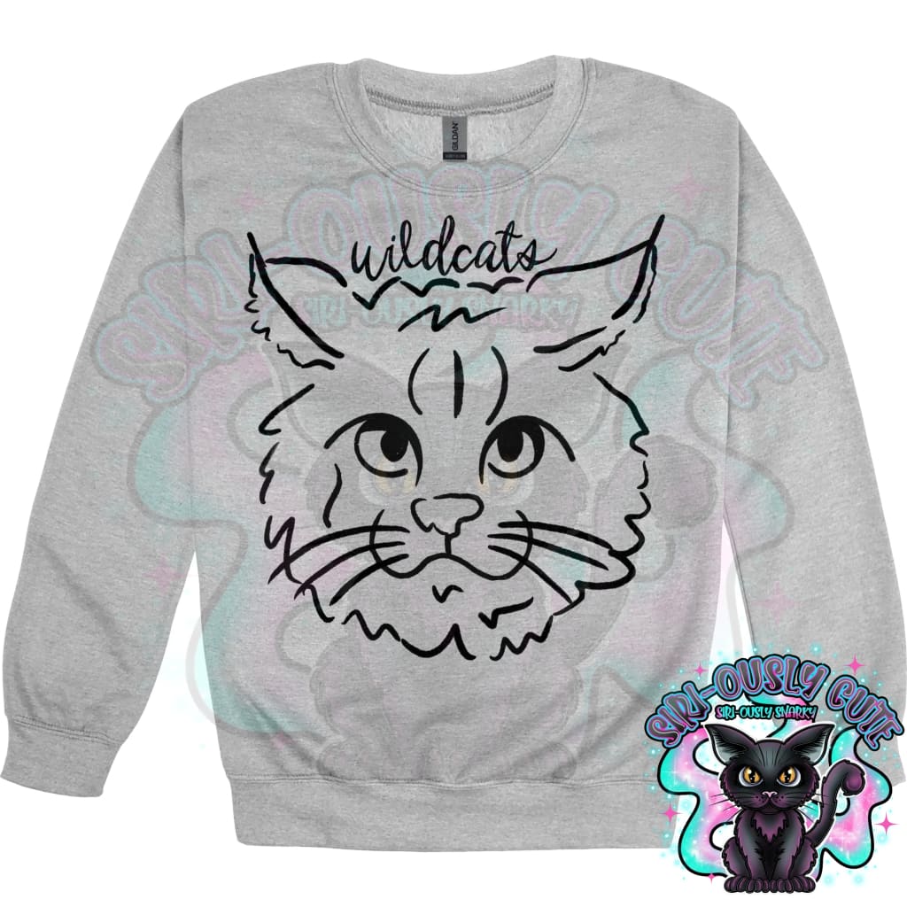 Doodle Mascots Wildcats Mascot