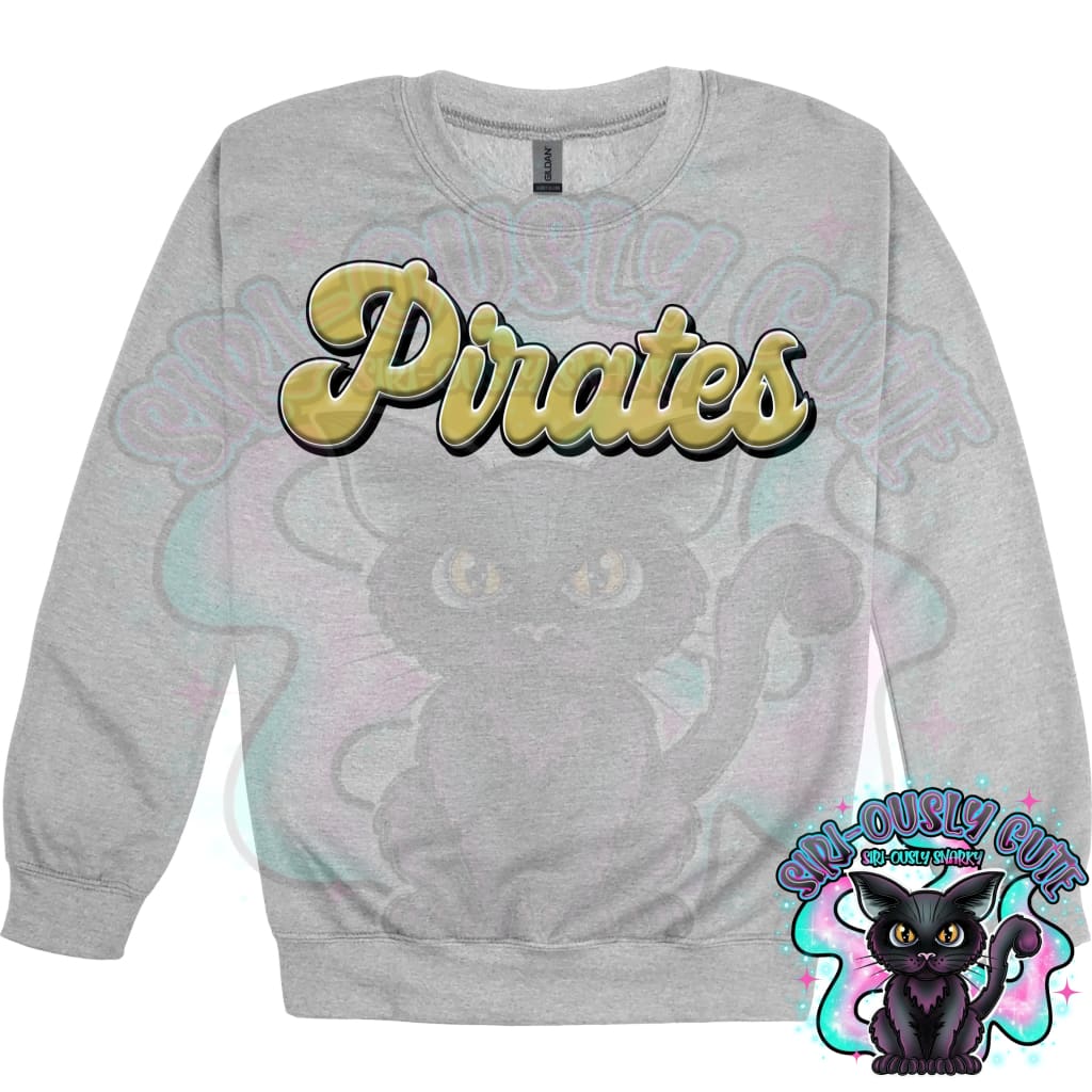Faux 3D Puff Pirates Vegas Gold Mascot