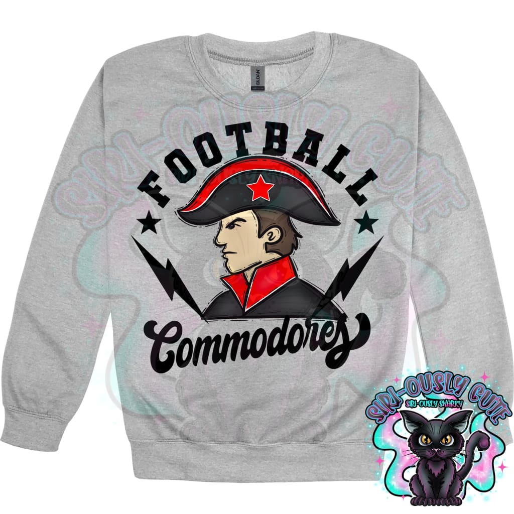 Football Bolts Commodores Mascot