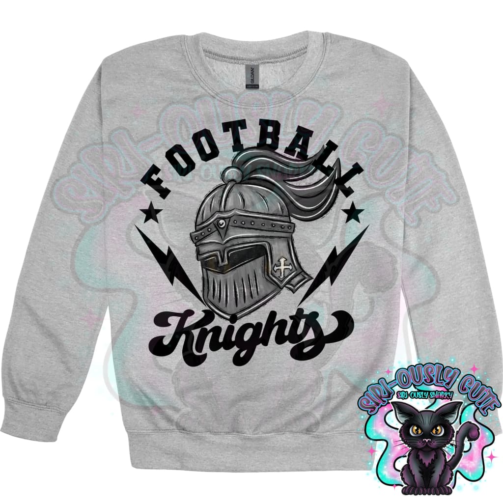 Football Bolts Knights Mascot