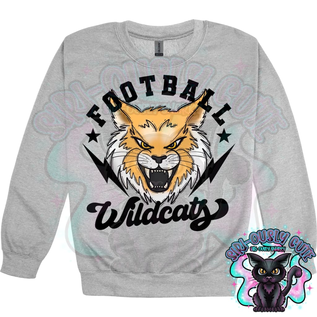 Football Bolts Wildcats Mascot